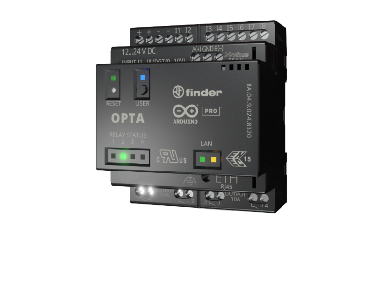 Программируемые логические реле Finder OPTA 8A